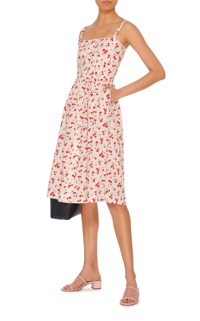 HVN-Laura-Cherry-Printed-Cotton-Dress